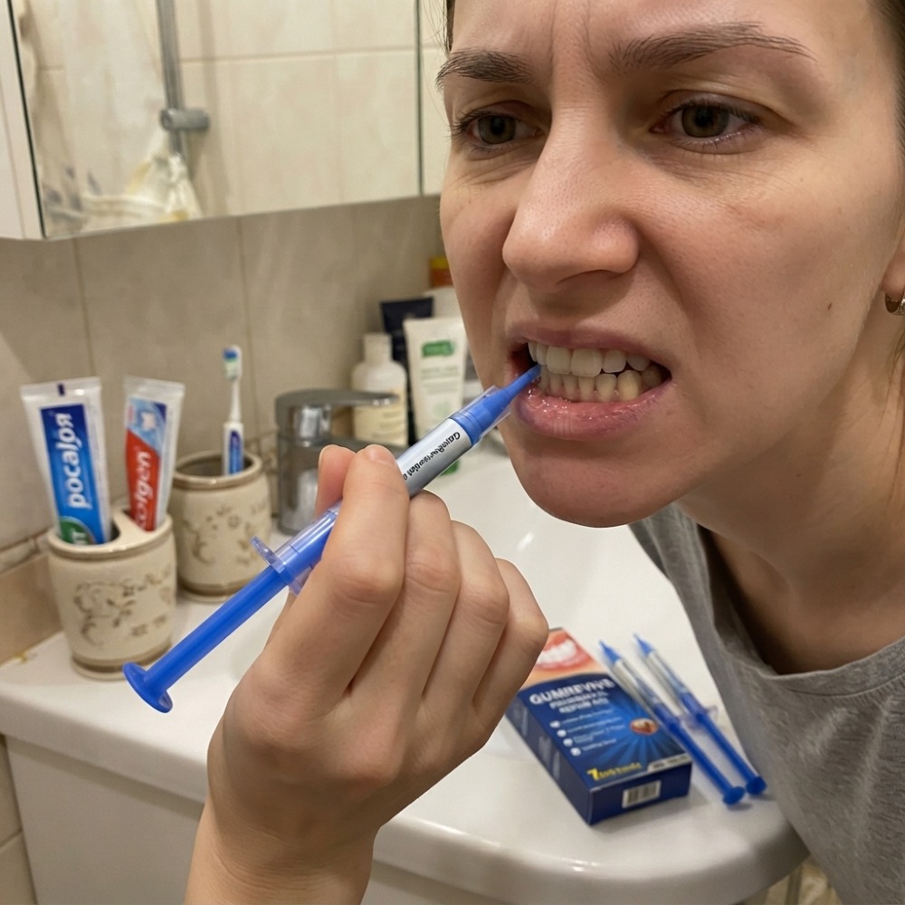 Teeth Whitening Gel Peroxide - GUMREVIVE Periodontal Repair Gel Gum Rejuvenation