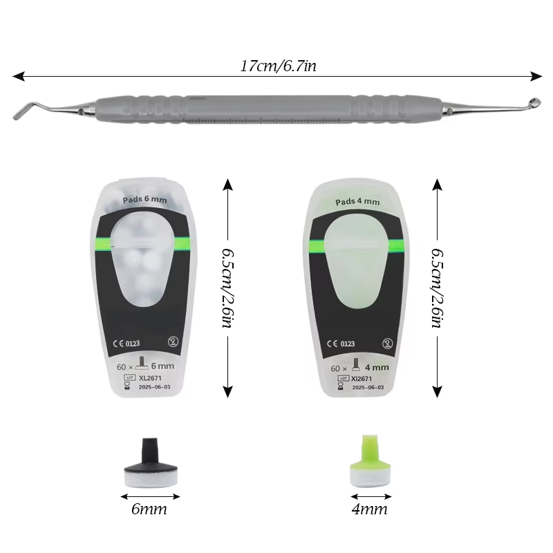 Teeth Whitening Kit - Dental Composite Kit with Foam Pad