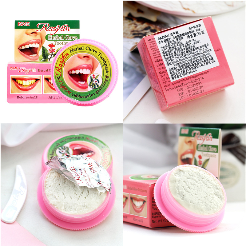 Thailand RASYAN Herbal Clove T - Teeth Whitening Thailand review and price