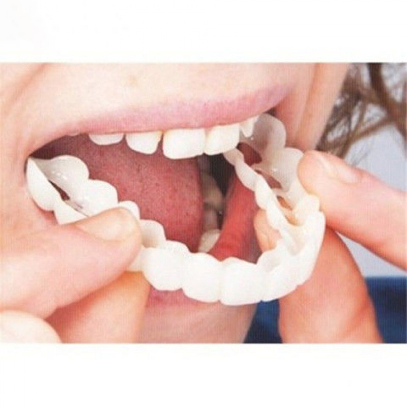Perfect Fit False Teeth Cover  - Teeth Whitening Veneers review and price