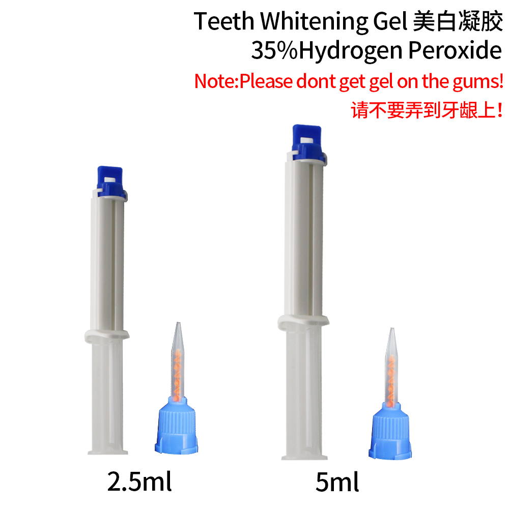 2.5ml/5ml Dental Bleaching Gel - Teeth Whitening Gel Syringes review and price