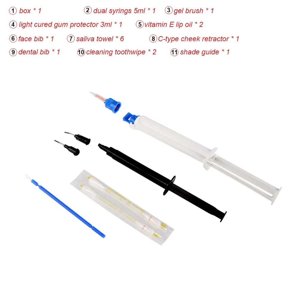 Dentist Clinic Teeth Whitening - Teeth Whitening Gel Syringes review and price