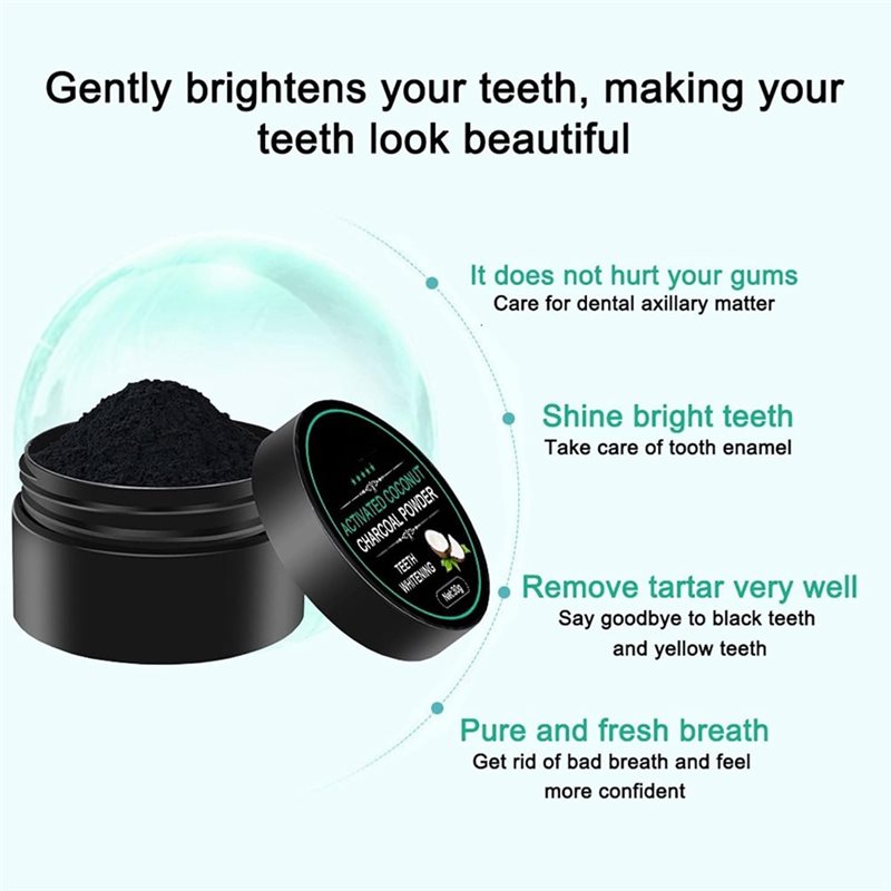 【CONSUMERS' FAVORITE】Teeth Whi - Teeth Whitening Activated Organic Charcoal review and price