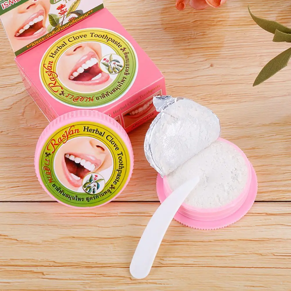 25g Rasyan Thai Clove Coconut  - Teeth Whitening Thailand review and price