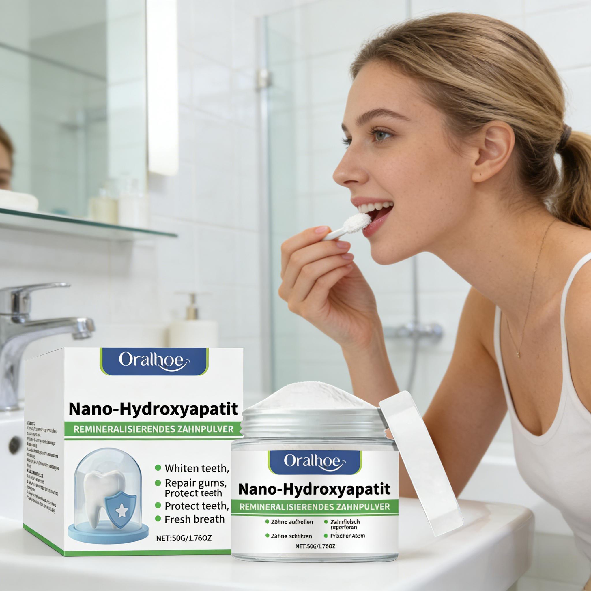 Oralhoe Whitening Tooth Powder - Teeth Whitening App review and price
