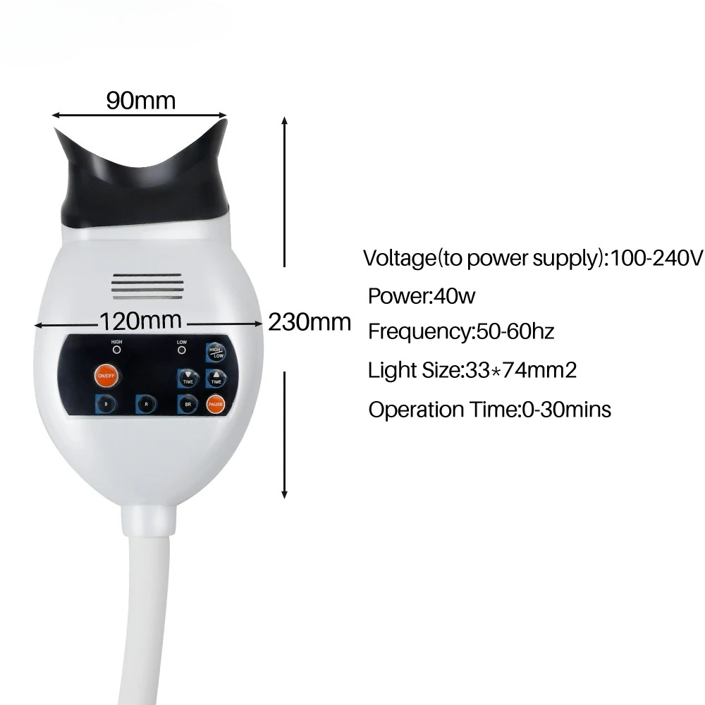 Adjustable 3 Colors LED Teeth  - Teeth Whitening Usa review and price