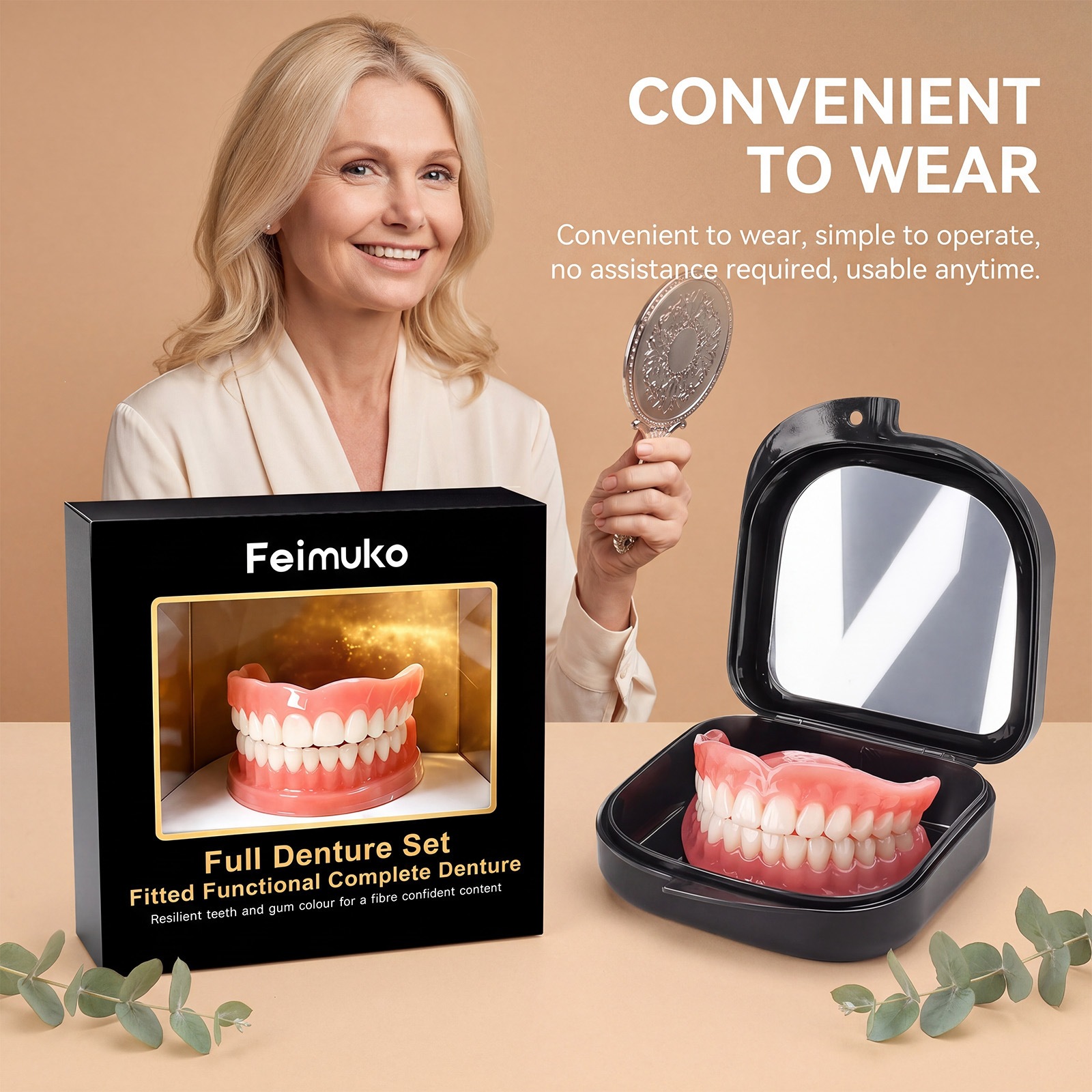 Comfort Cover Dentures Resin S - Teeth Whitening Veneers review and price
