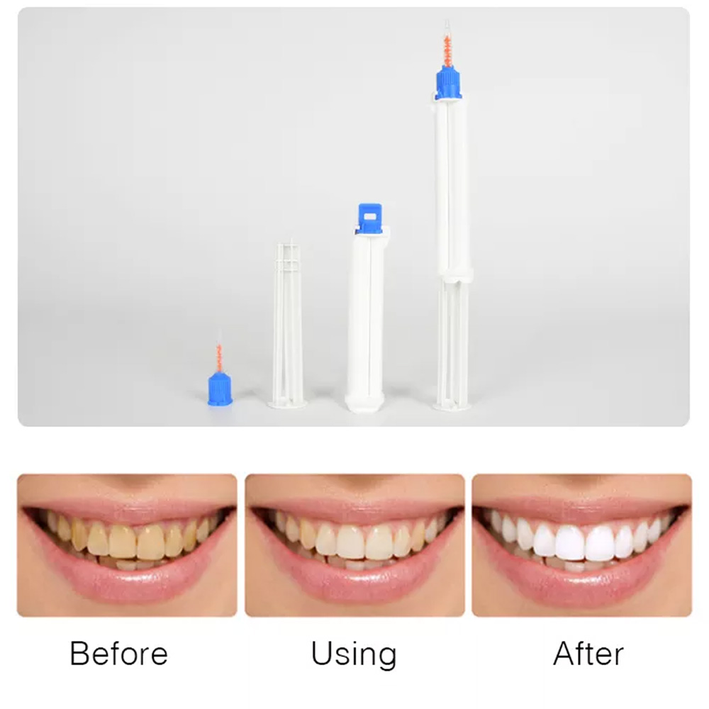 10 /5/2pcs Dental Dual Barrel  - Teeth Whitening Gel Syringes review and price