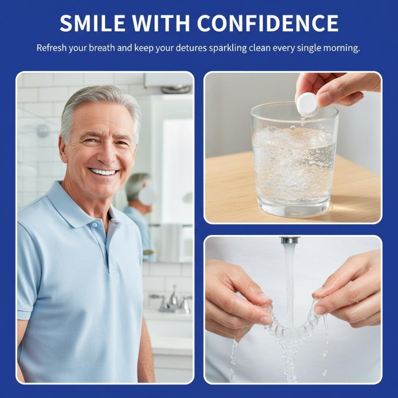 Oral Care Denture Cleaning Tab - Teeth Whitening Usa review and price